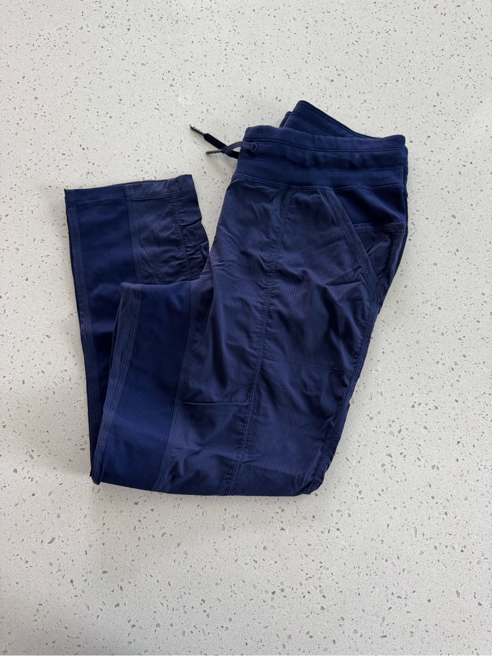Ladies Navy LuLu Lemon Performance Jogger Pants